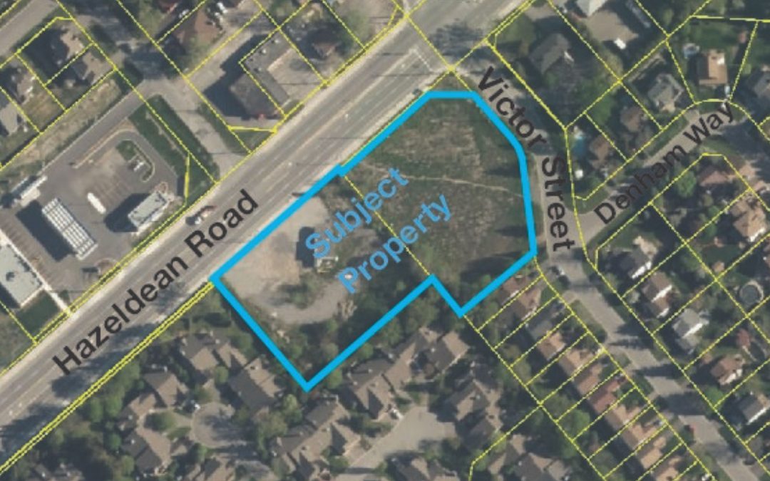 UPDATE: Revised development application for 5924 and 5938 Hazeldean Road
