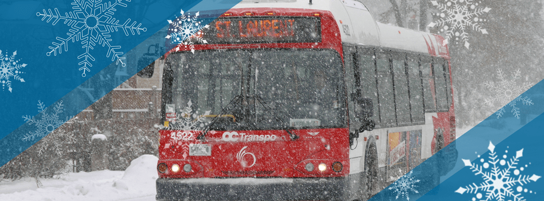 OC Transpo winter service changes begin January 5