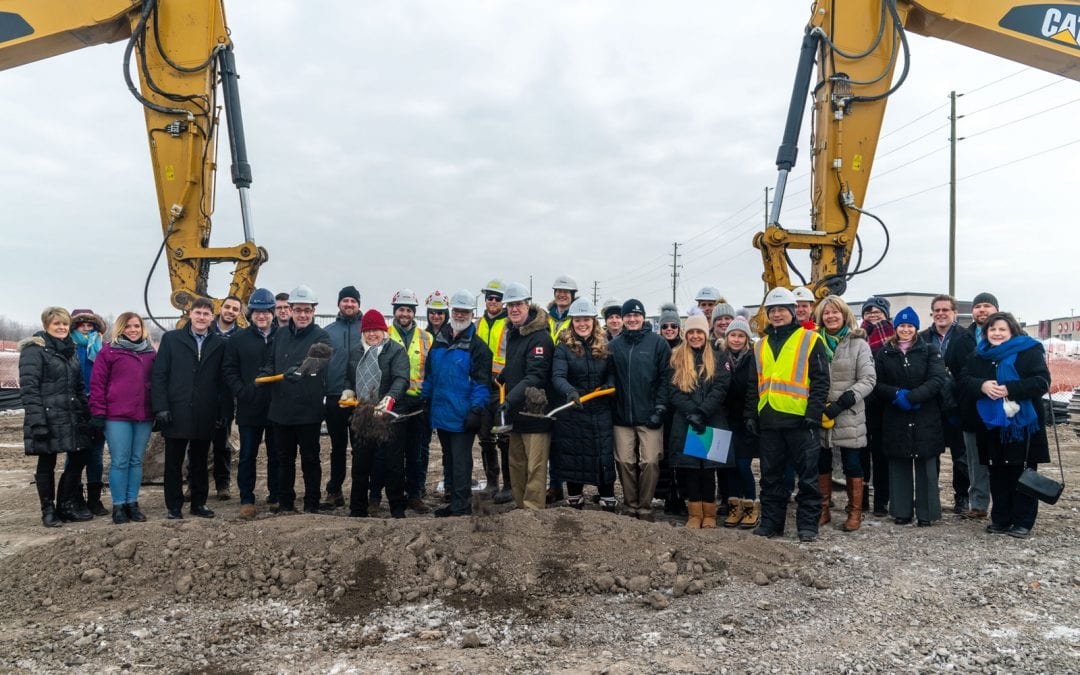 NOTEBOOK: Groundbreaking for the Campeau Drive extension