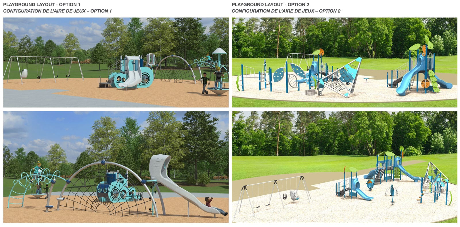 Maize Park playground design