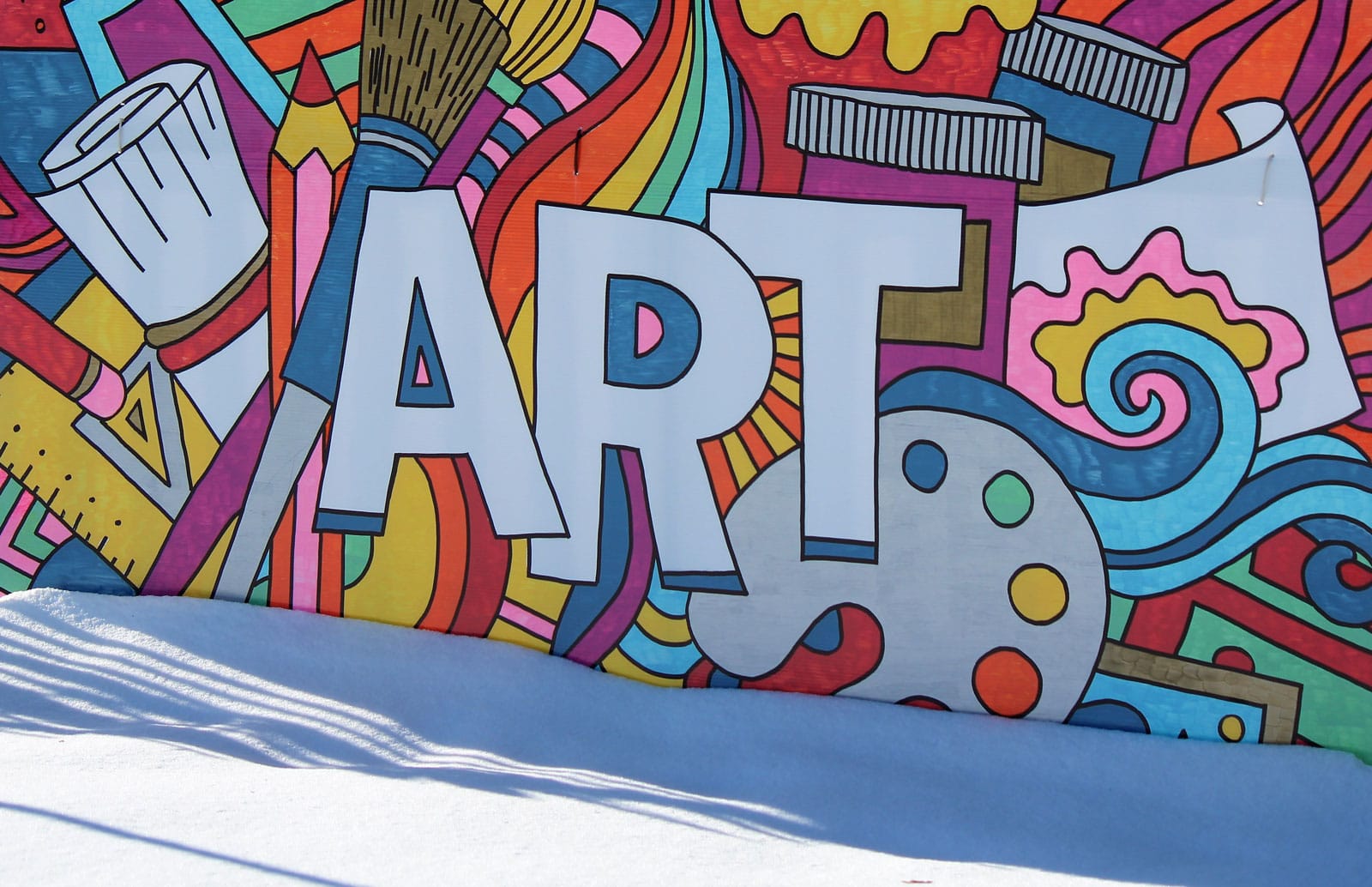ARt - Sign at Stittsville United Church