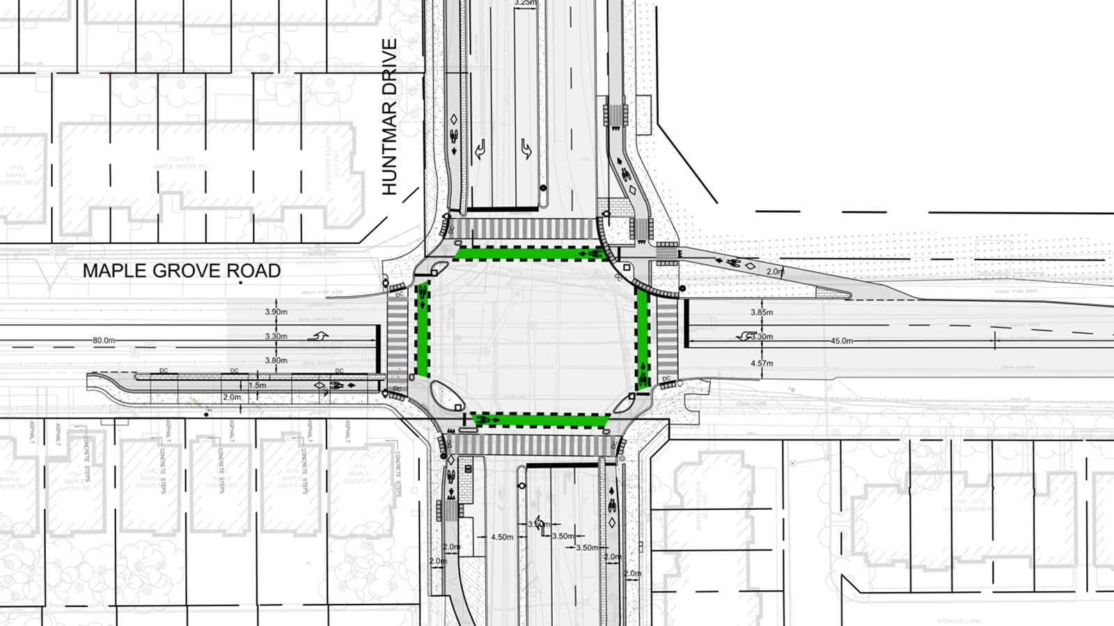 Huntmar/Maple Grove intersection will be upgraded in 2022 Glen Gower