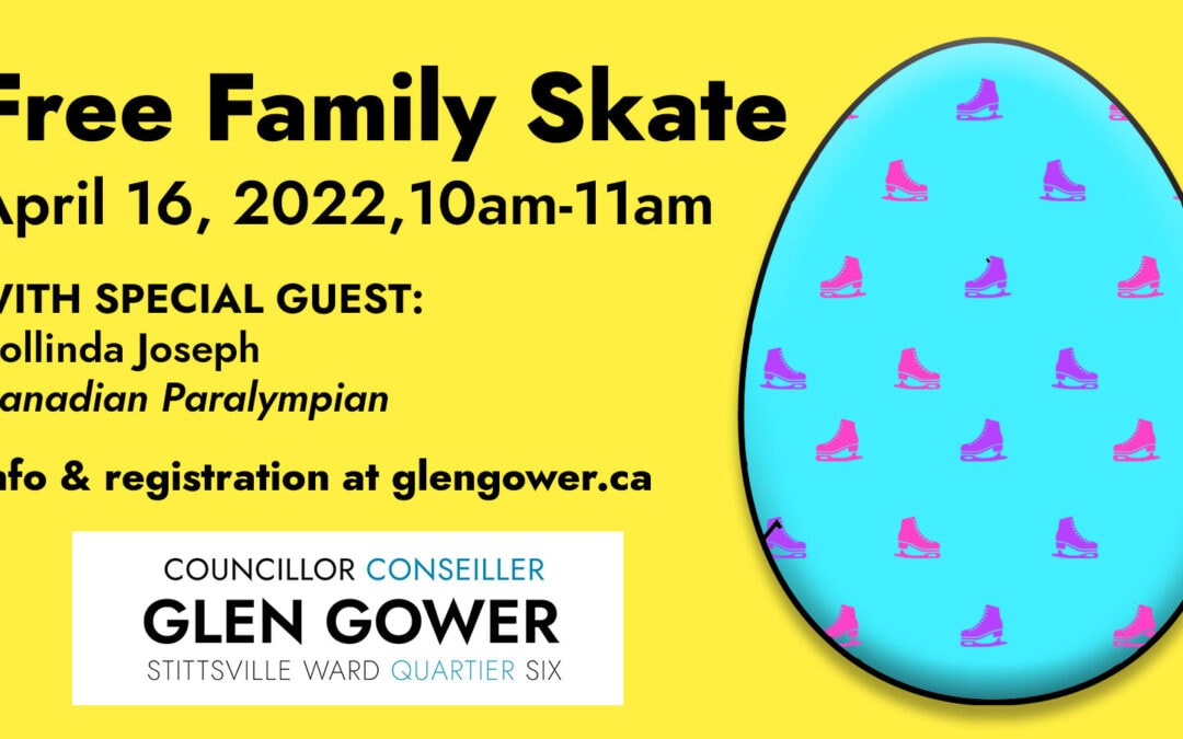 APRIL 16: Free family skate