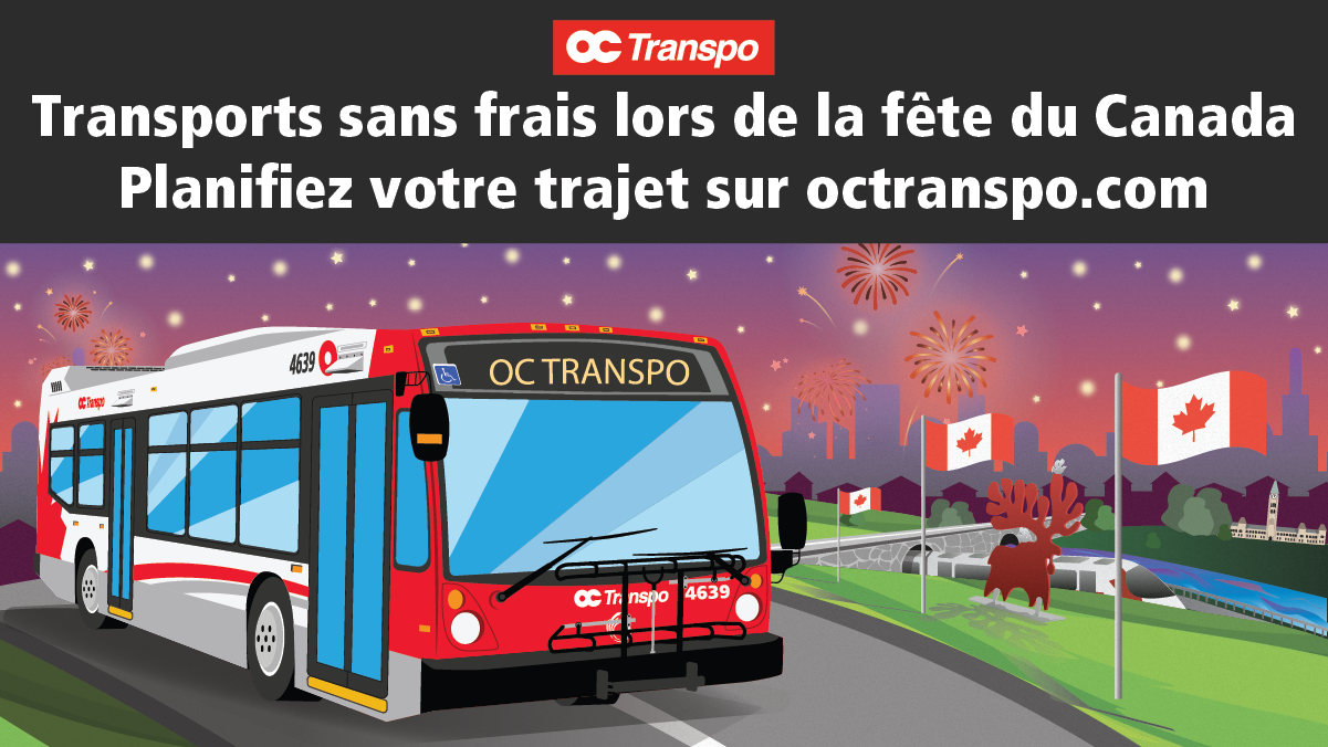 fête du Canada OC Transpo