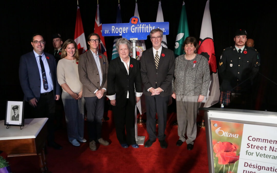 RCAF veteran Roger Griffiths honoured with commemorative street naming