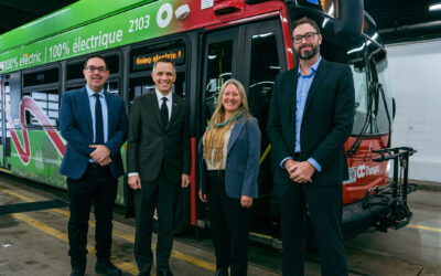 Government of Canada funds purchase of hundreds of new electric buses for Ottawa
