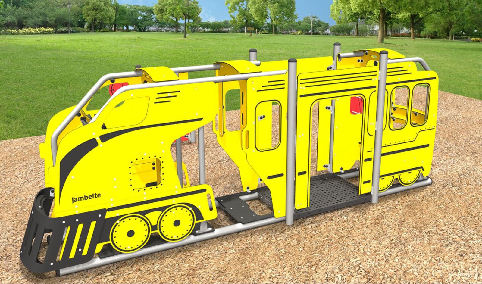 Village Square Park train sample