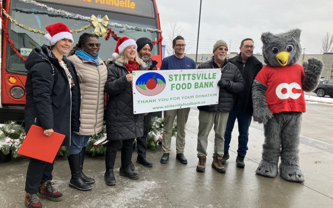 OC Transpo/Loblaw food drive continues a successful tradition of support for the Ottawa Food Bank