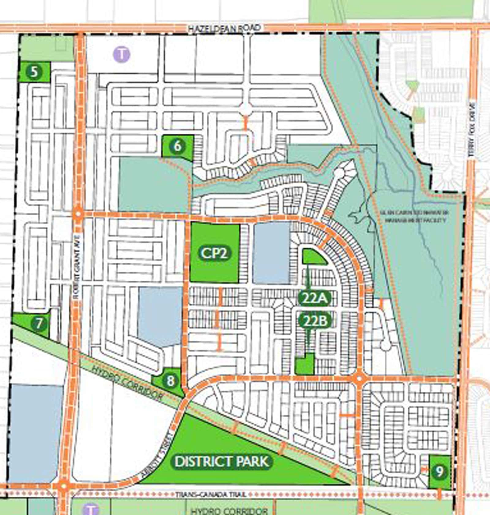 Fernbank parks plan (detail)