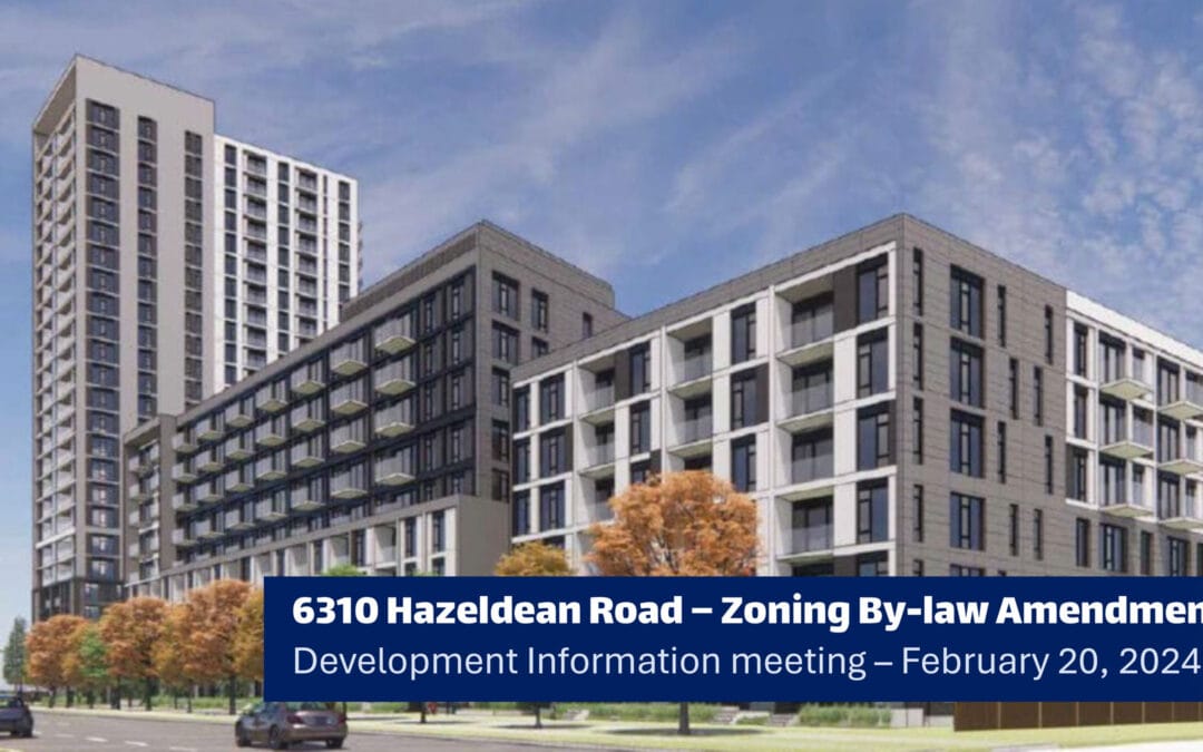 VIDEO: Development Information Meeting for 6310 Hazeldean Road