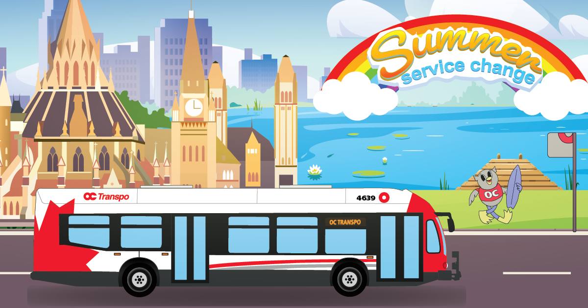 OC Transpo summer service begins Sunday, June 30 - Glen Gower ...