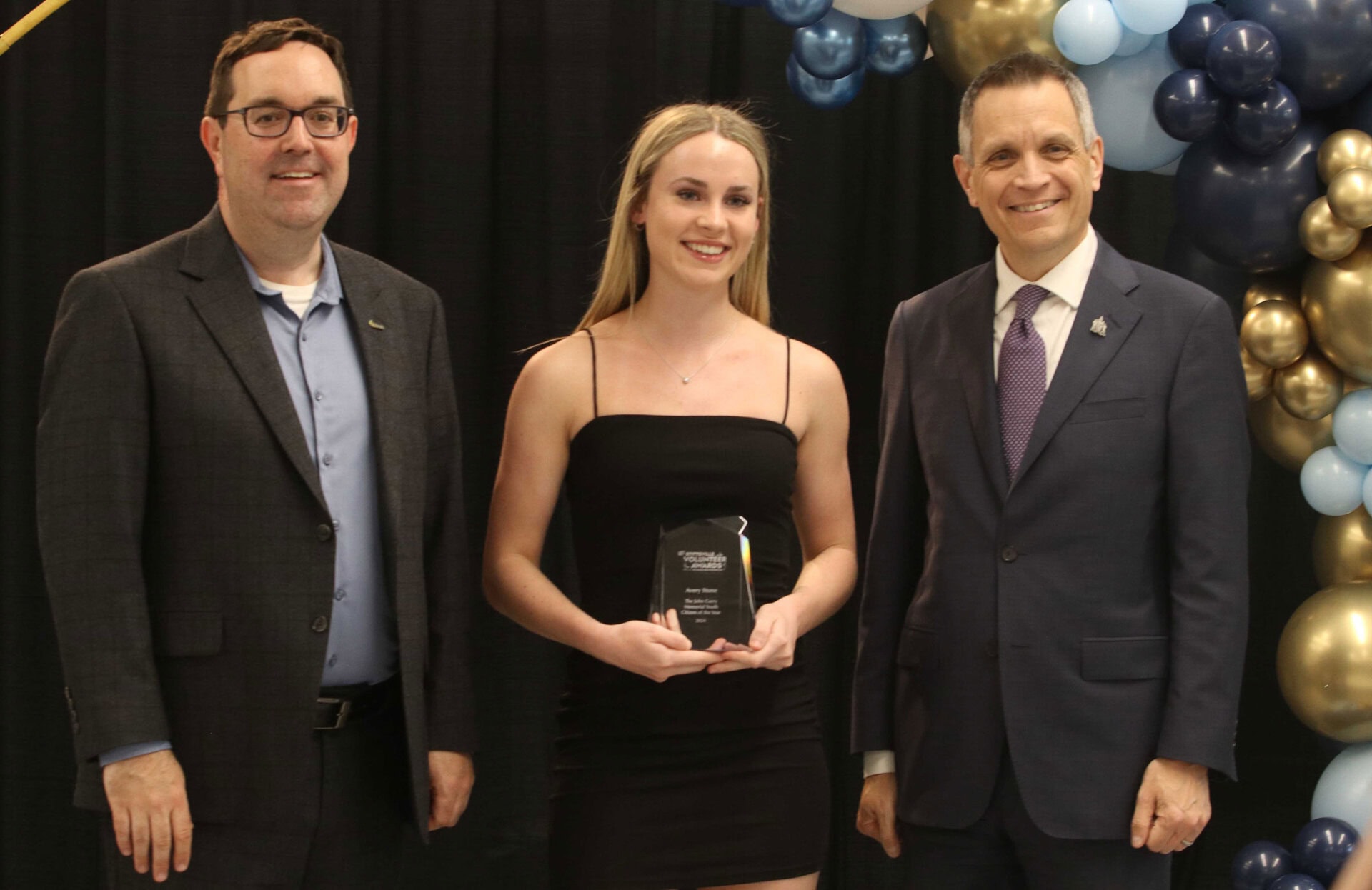Avery Stone, John Curry Memorial Youth of the Year Award recipient