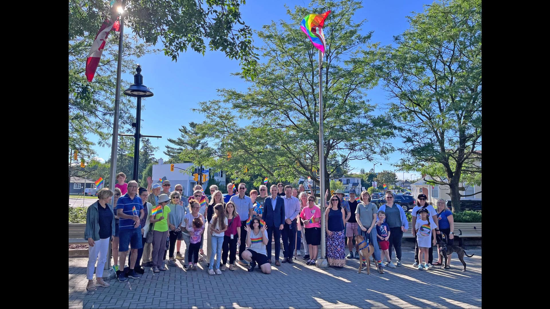PHOTOS: 2024 Pride Week flag raising ceremony in Stittsville - Glen ...