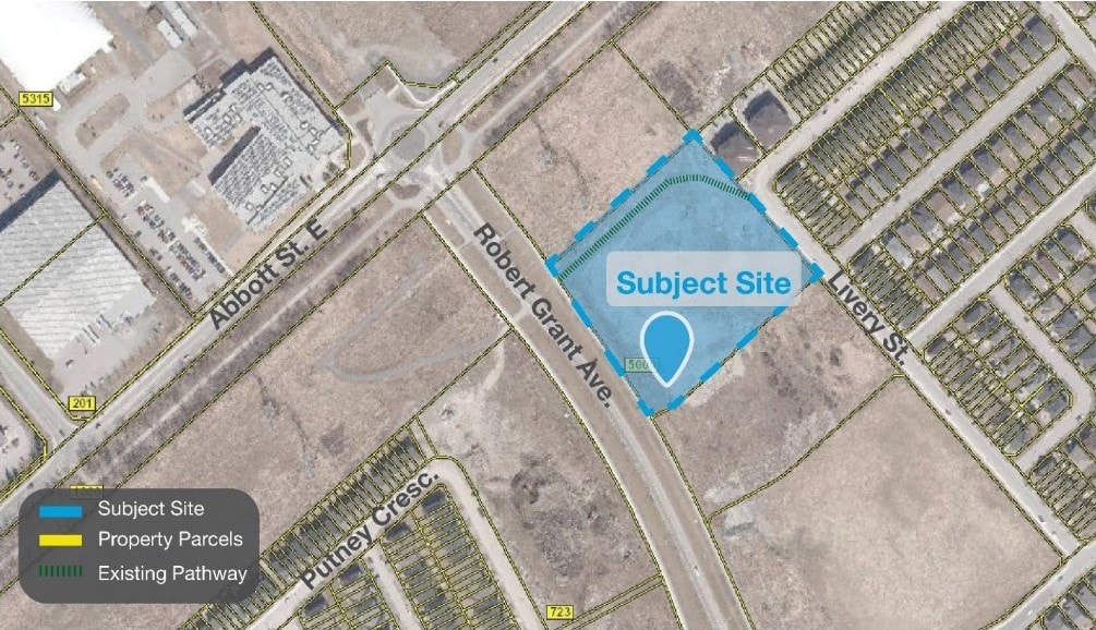 5000 Robert Grant: Site Plan Control application