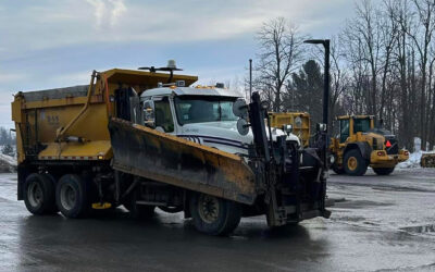 UPDATE: A visit to the snow plowing team at the Huntley Works Yard