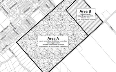 Urban boundary expansion: 5971 Flewellyn Road, 1770 Shea Road, and 1820 Shea Road