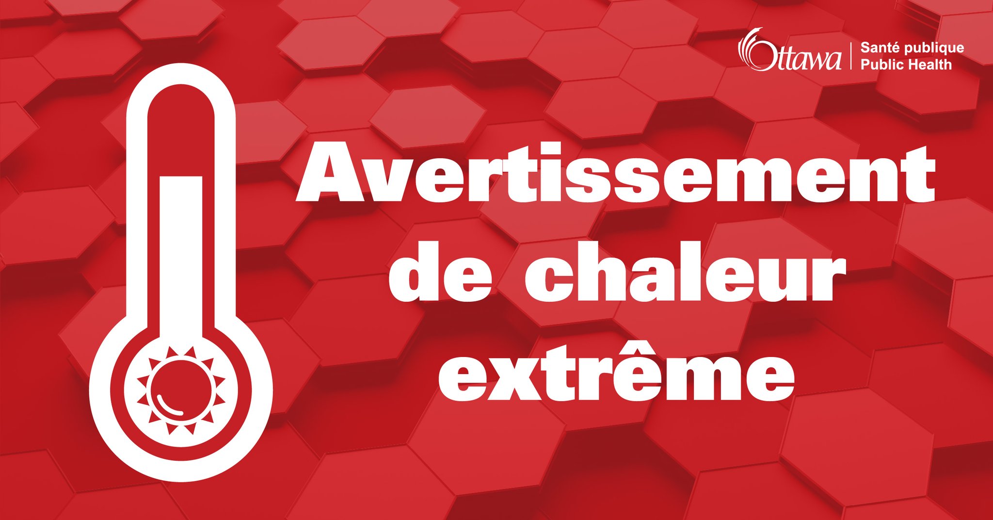 Advertissement de chaleur extrême