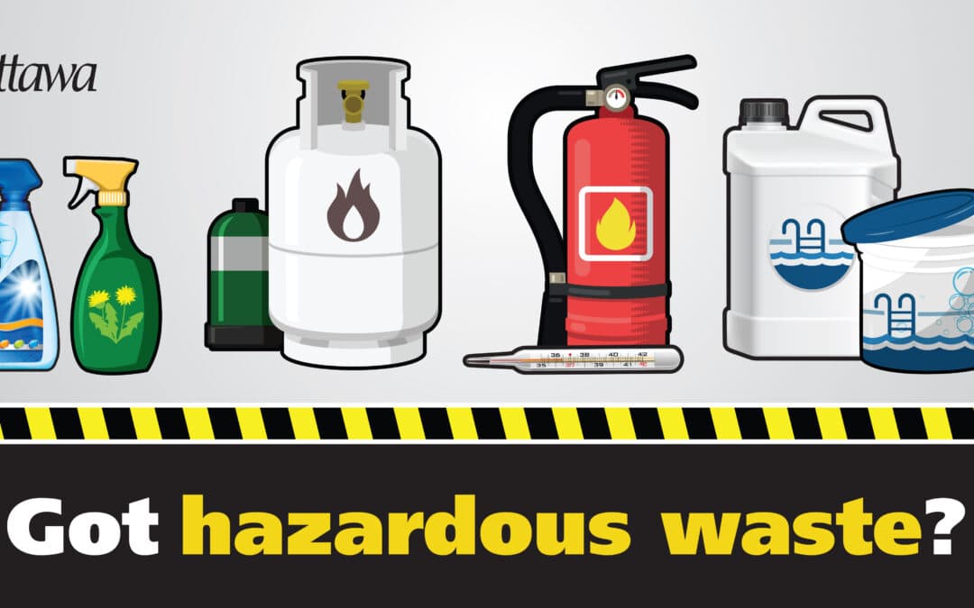 JULY 26:  Household hazardous waste drop-off at Canadian Tire Centre