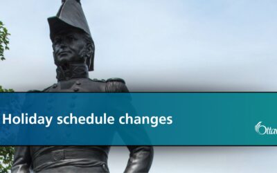 Colonel By Day 2025 schedule changes
