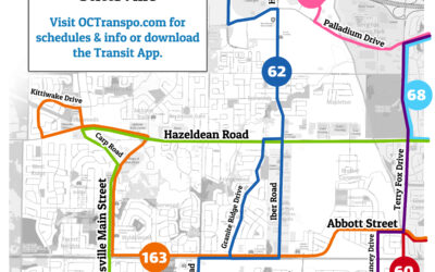 OC Transpo local routes serving Stittsville
