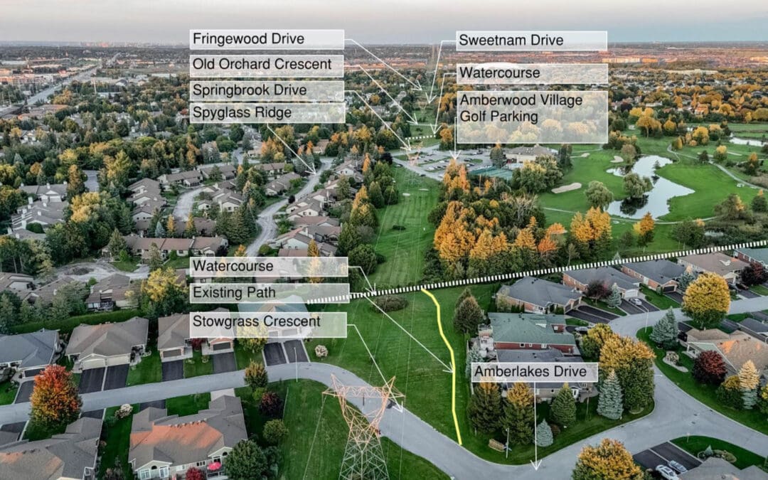 NOTEBOOK: Early planning for a new pathway between Amberwood and Amberlakes