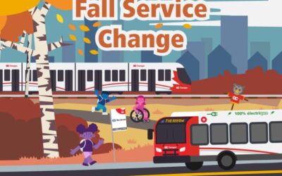 OC Transpo fall service begins Sunday, August 24