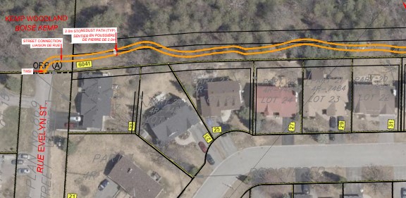 Idylea Linear Park: Proposed pathway design
