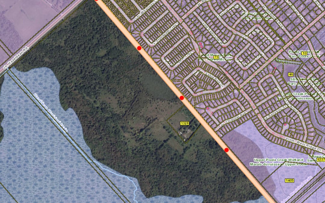 Geotechnical testing along the Henry Walker Grove trail