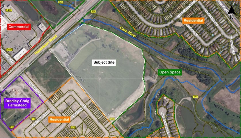 560 Hazeldean: Zoning By-law Amendment and Plan of Subdivision application
